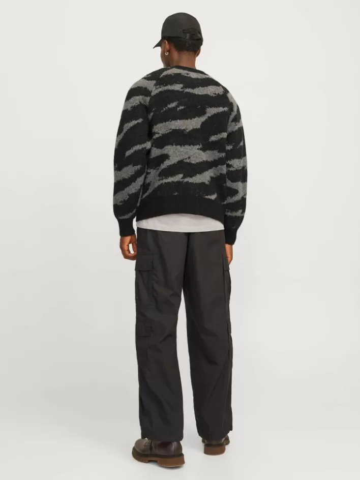 JACK & JONES Knitwear | All Over Print Knitted pullover