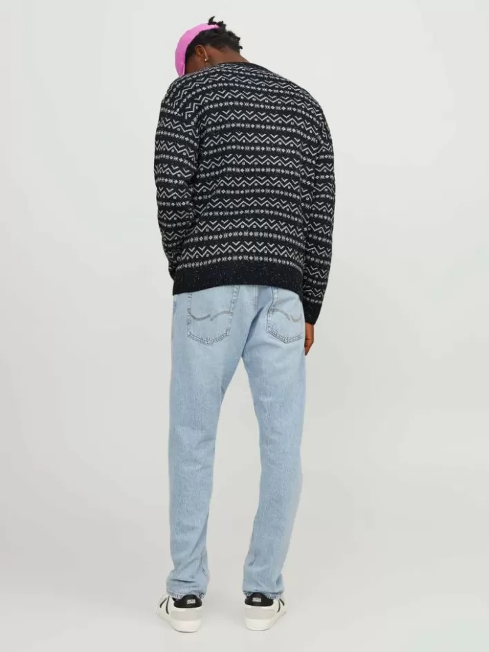 JACK & JONES Knitwear | All Over Print Knitted pullover