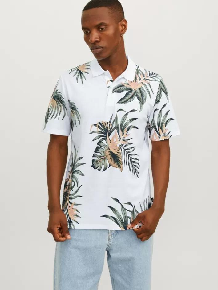 JACK & JONES T-shirts | All Over Print Polo T-shirt