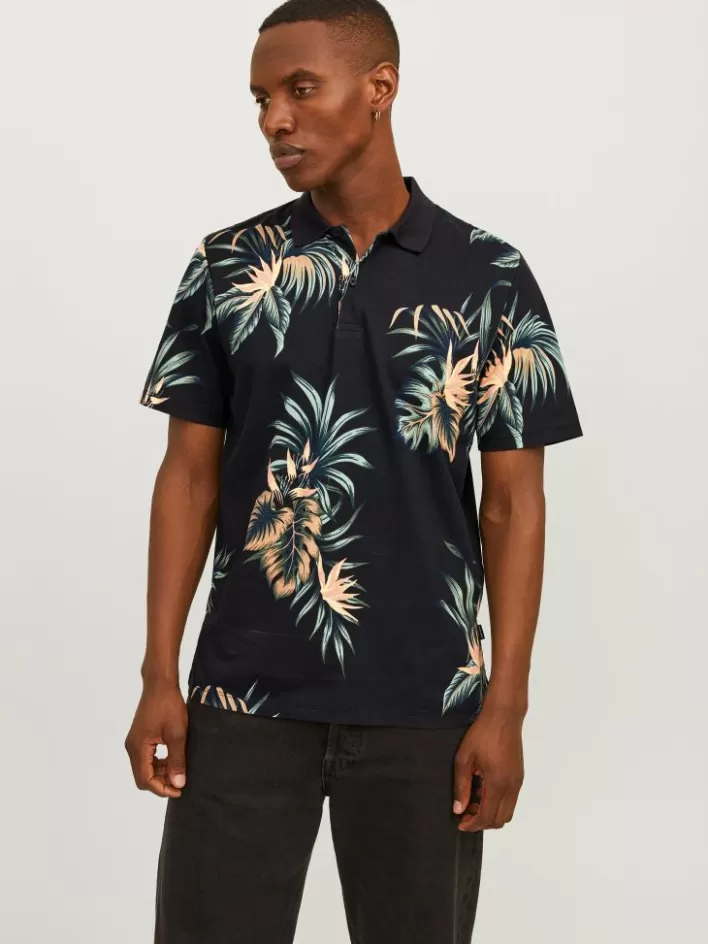 JACK & JONES T-shirts | All Over Print Polo T-shirt