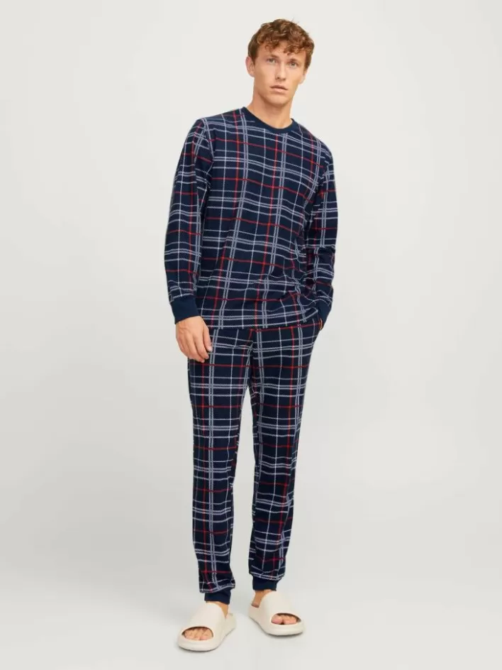 JACK & JONES T-shirts | All Over Print Round Neck Loungewear set