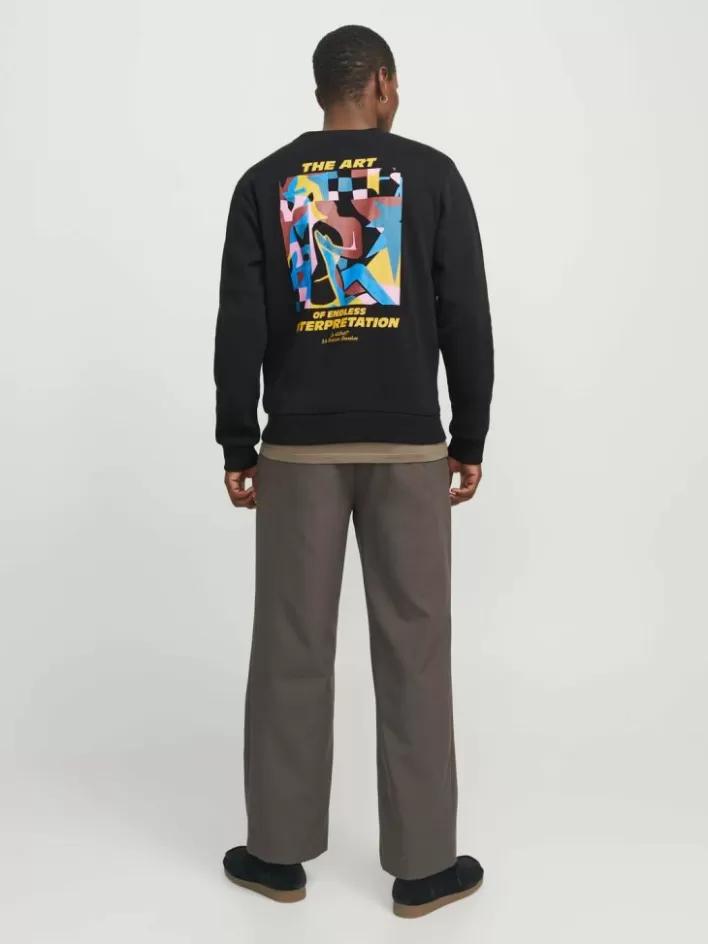 JACK & JONES Sweatshirts | Backprintet Sweatshirt