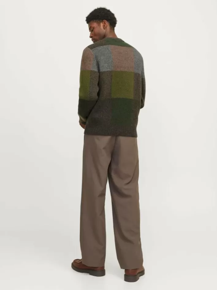 JACK & JONES Knitwear | Checked Knitted pullover