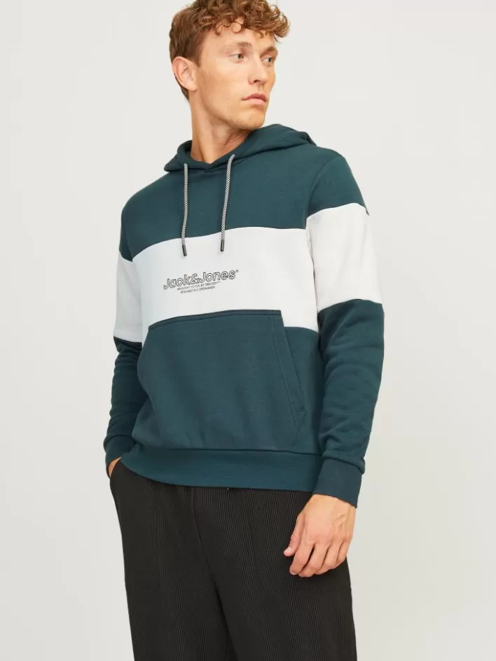 JACK & JONES Sweatshirts | Colour block Hoodie