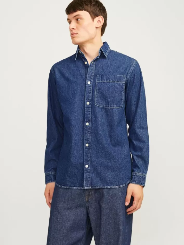 JACK & JONES Shirts | Denim Shirts | Comfort Fit Denim Shirt