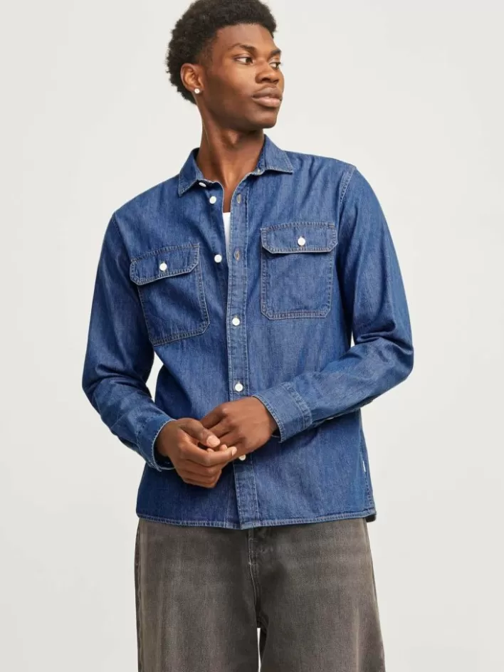 JACK & JONES Shirts | Denim Shirts | Comfort Fit Denim Shirt