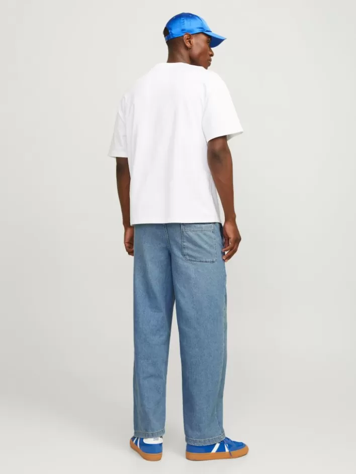 JACK & JONES Jeans | JJIBILL JJJOGGER MF 371 STYD LN Wide fit jeans