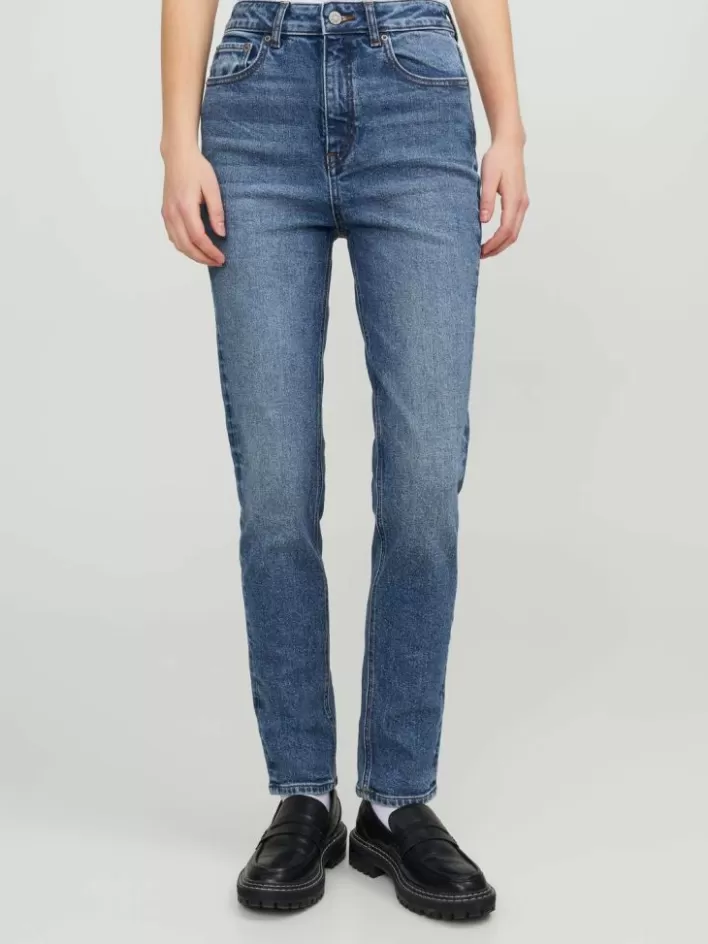 Women JACK & JONES Jeans | Denim | JXBERLIN SLIM HW JEANS C2044 DNM NOOS