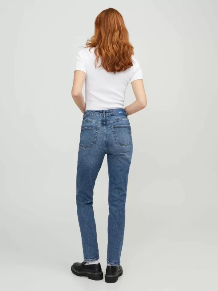 Women JACK & JONES Jeans | Denim | JXBERLIN SLIM HW JEANS C2044 DNM NOOS