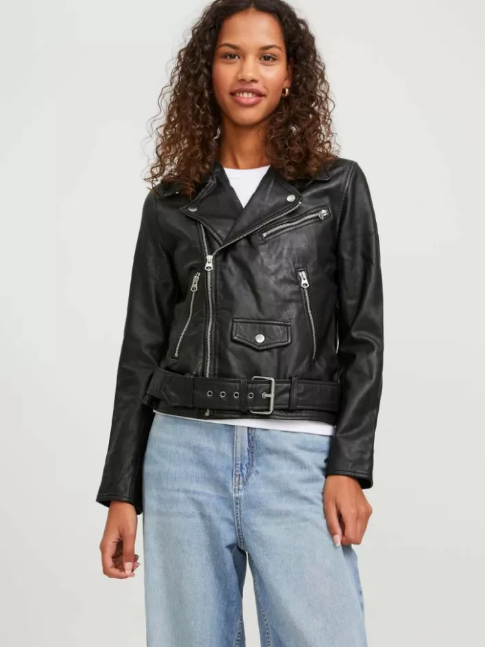 Women JACK & JONES Jackets & Coats | JXCALVIN Leather jacket