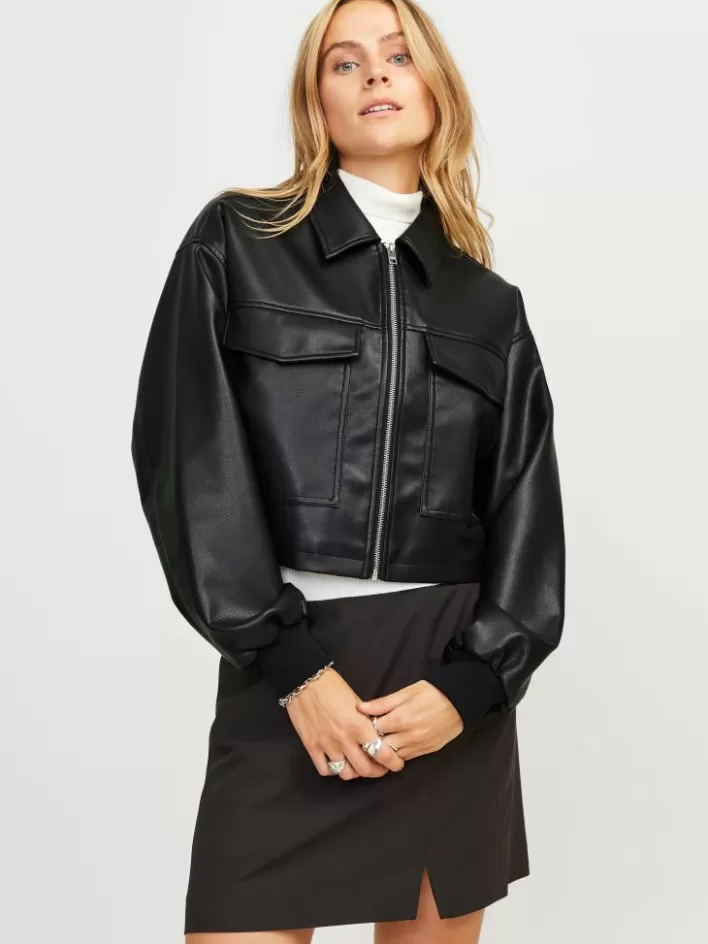 Women JACK & JONES Jackets & Coats | JXCAROL Faux leather jacket