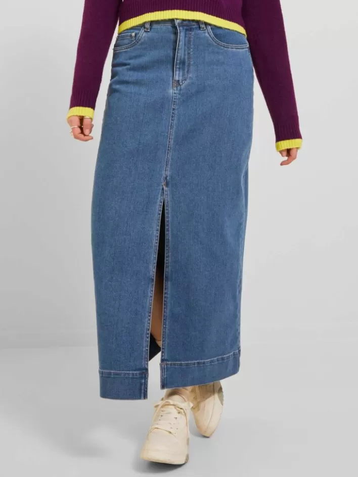 Women JACK & JONES Skirts | Denim | JXELVA Denim Skirt