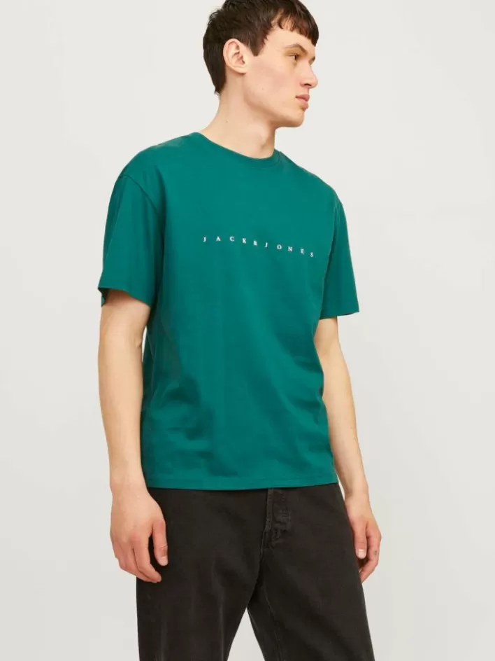 JACK & JONES T-shirts | Logo Round neck T-shirt