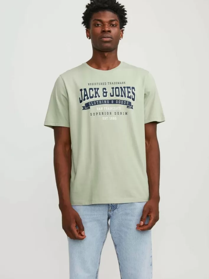 JACK & JONES T-shirts | Logo Round neck T-shirt
