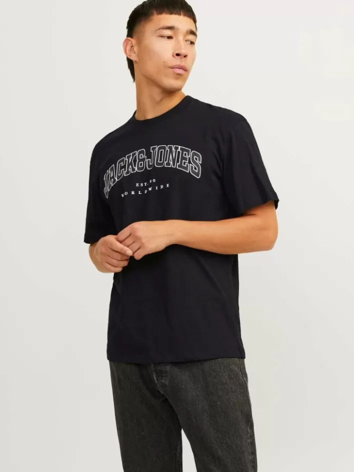 JACK & JONES T-shirts | Logo Round neck T-shirt