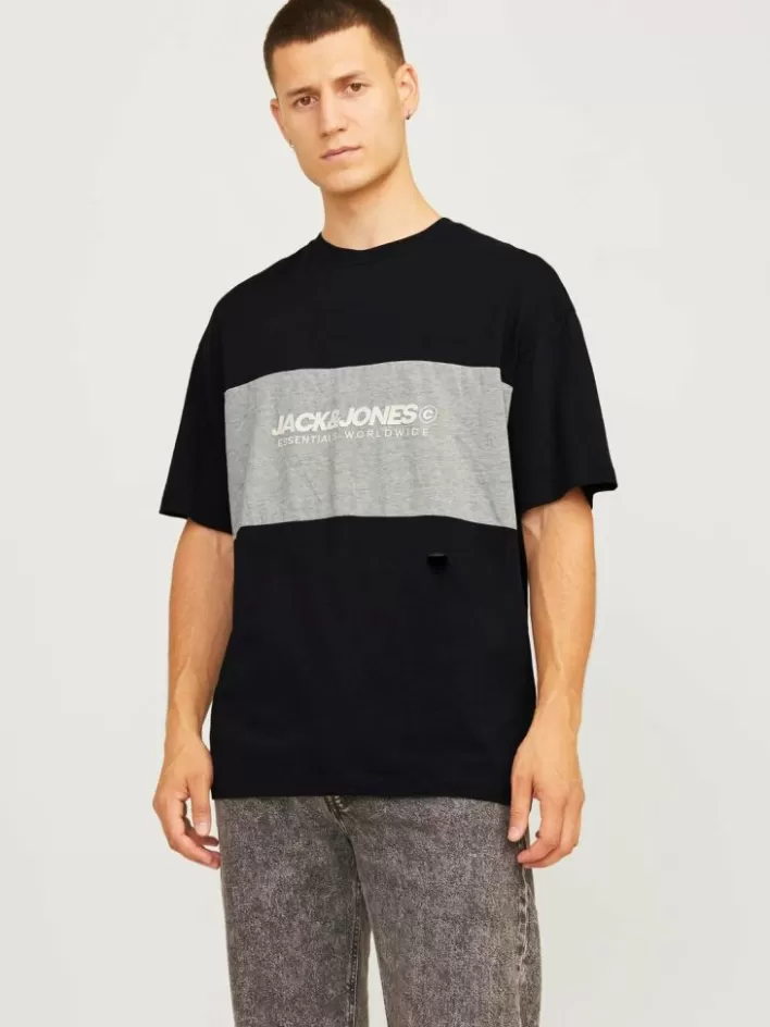 JACK & JONES T-shirts | Logo Round neck T-shirt