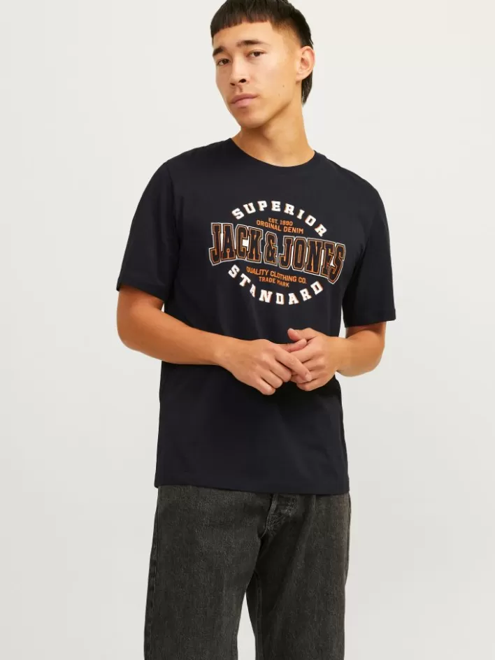JACK & JONES T-shirts | Logo Round neck T-shirt