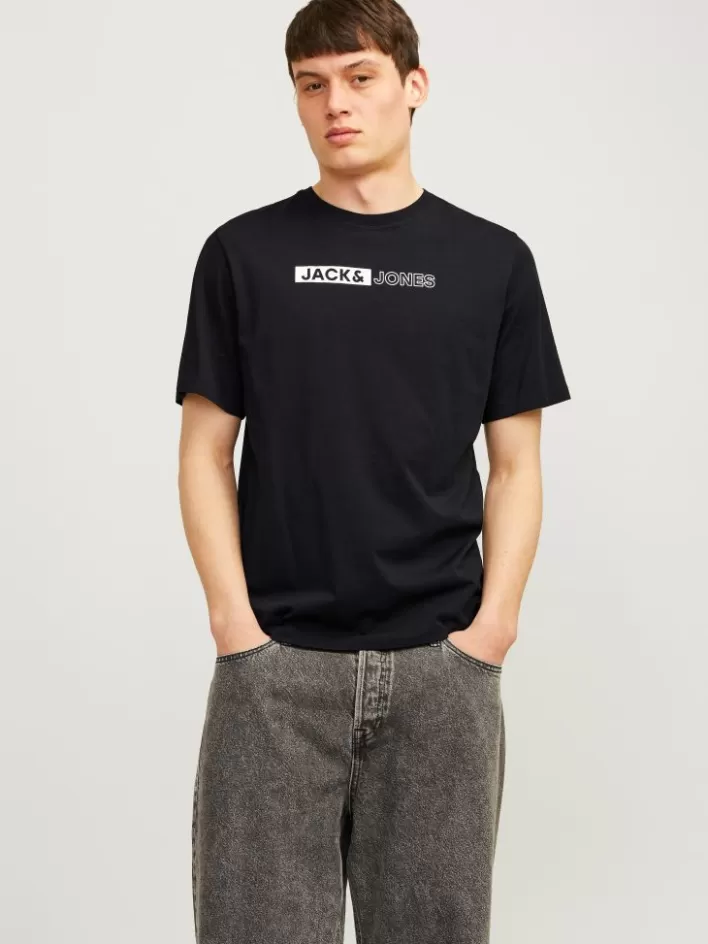 JACK & JONES T-shirts | Logo Round neck T-shirt