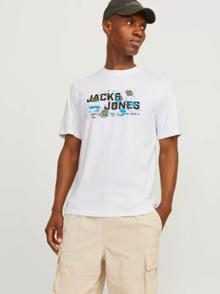 JACK & JONES T-shirts | Logo Round Neck T-shirt