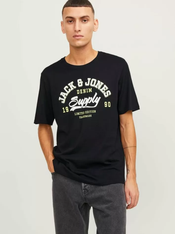JACK & JONES T-shirts | Logo Round neck T-shirt
