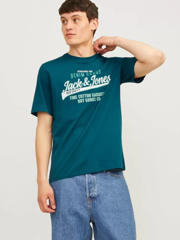 JACK & JONES T-shirts | Logo Round neck T-shirt