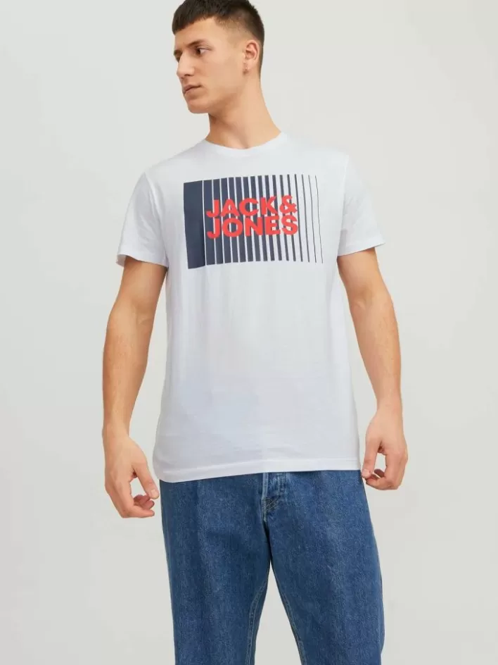 JACK & JONES T-shirts | Logo Round neck T-shirt