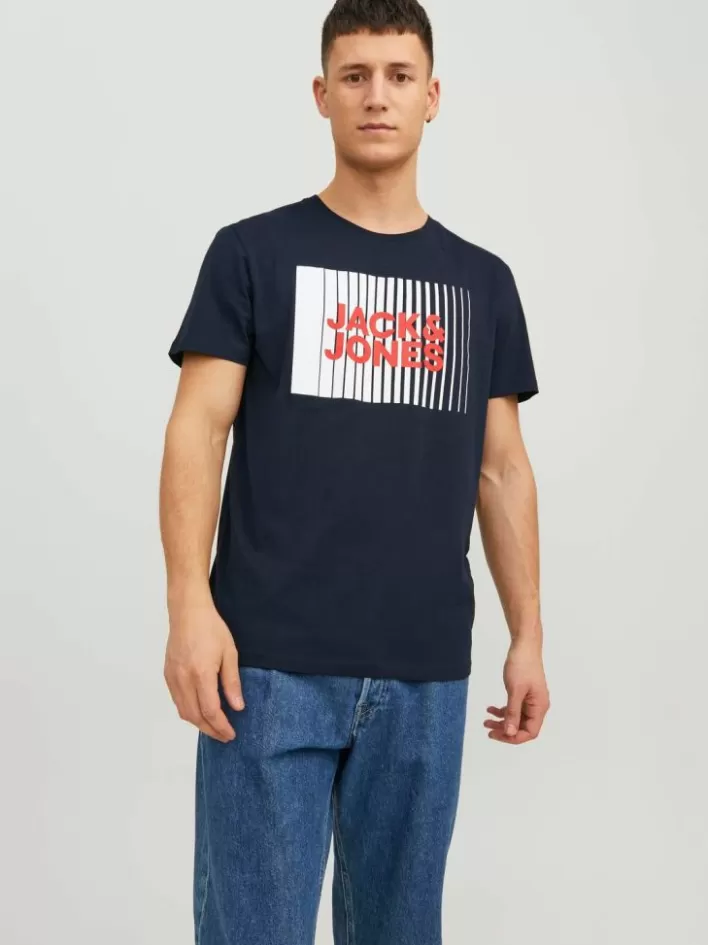 JACK & JONES T-shirts | Logo Round neck T-shirt