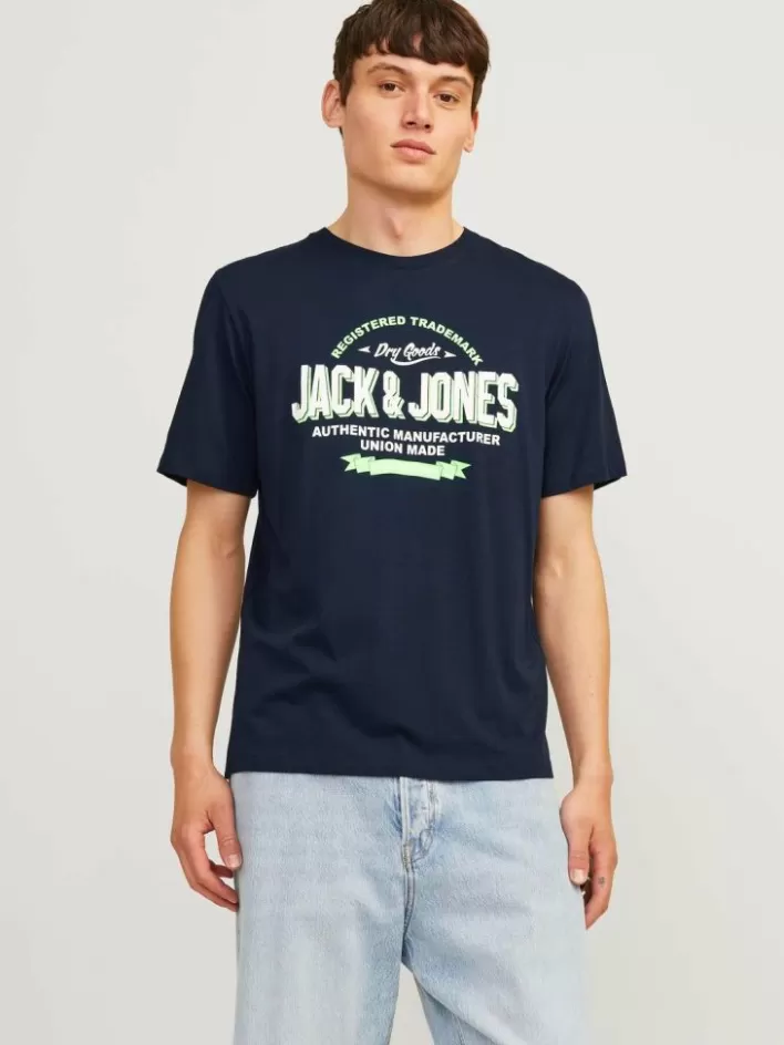 JACK & JONES T-shirts | Logo Round neck T-shirt