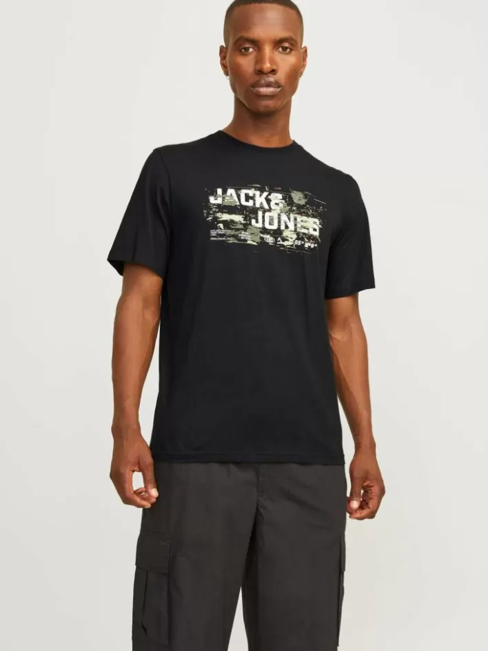 JACK & JONES T-shirts | Logo Round Neck T-shirt