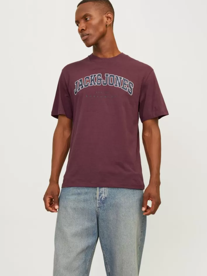 JACK & JONES T-shirts | Logo Round neck T-shirt