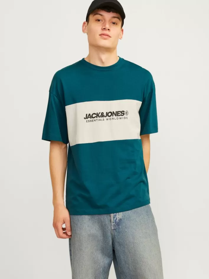 JACK & JONES T-shirts | Logo Round neck T-shirt