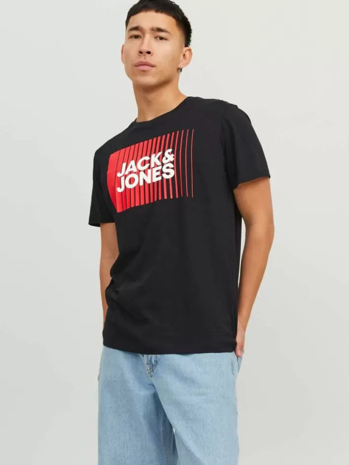 JACK & JONES T-shirts | Logo Round neck T-shirt