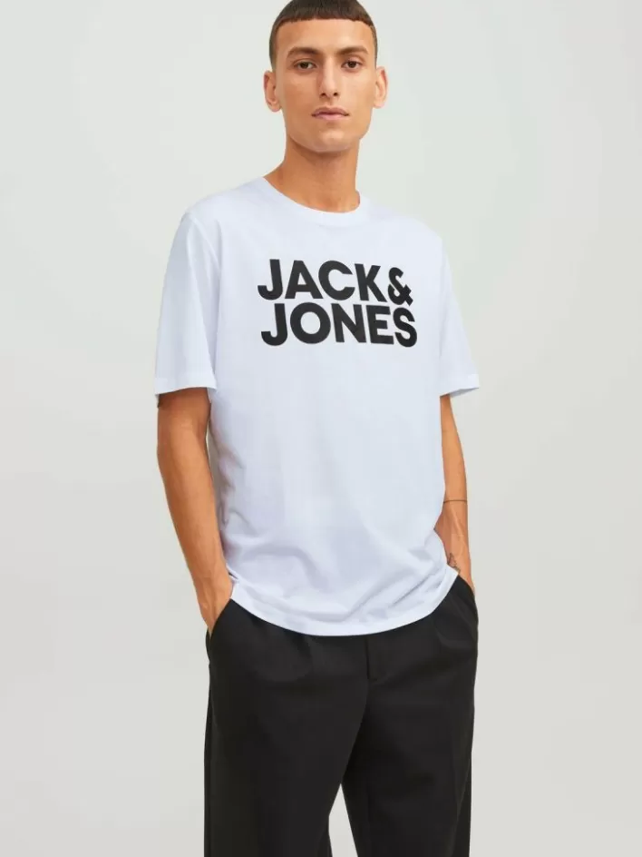JACK & JONES T-shirts | Logo Round neck T-shirt