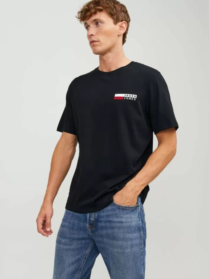 JACK & JONES T-shirts | Logo Round neck T-shirt
