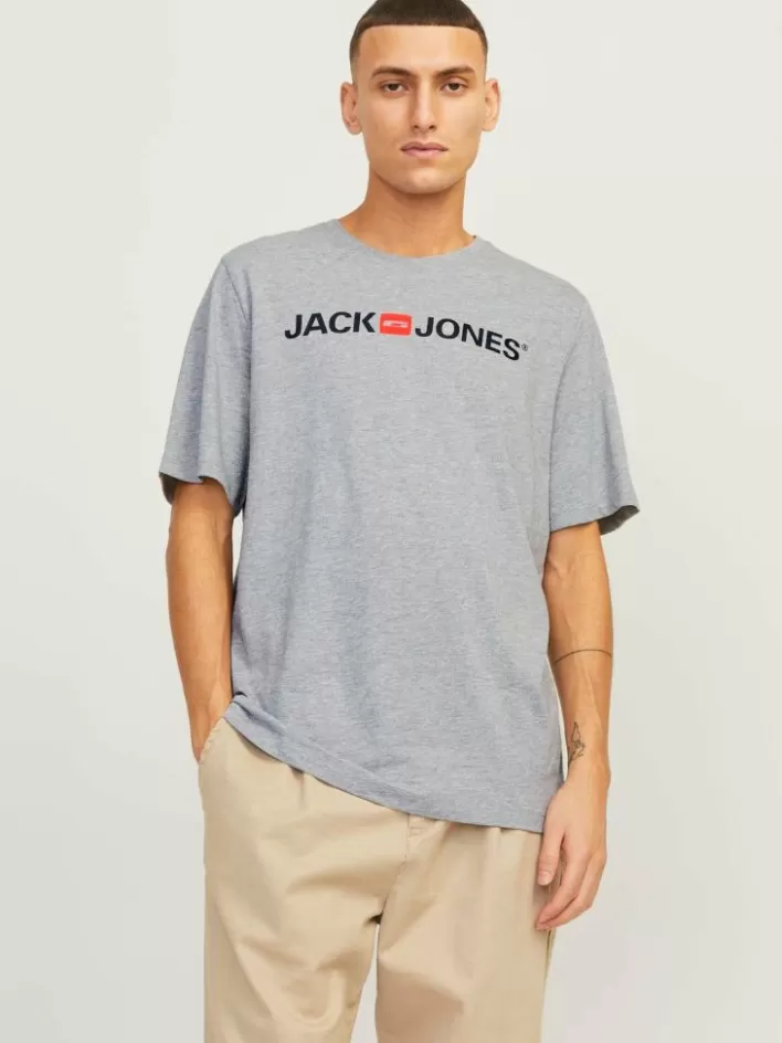 JACK & JONES T-shirts | Logo Round neck T-shirt