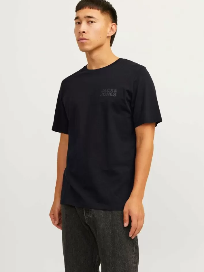 JACK & JONES T-shirts | Logo Round neck T-shirt