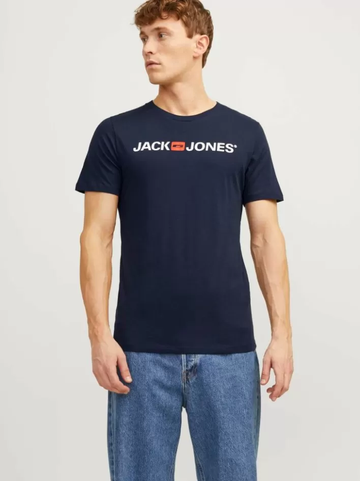 JACK & JONES T-shirts | Logo Round neck T-shirt