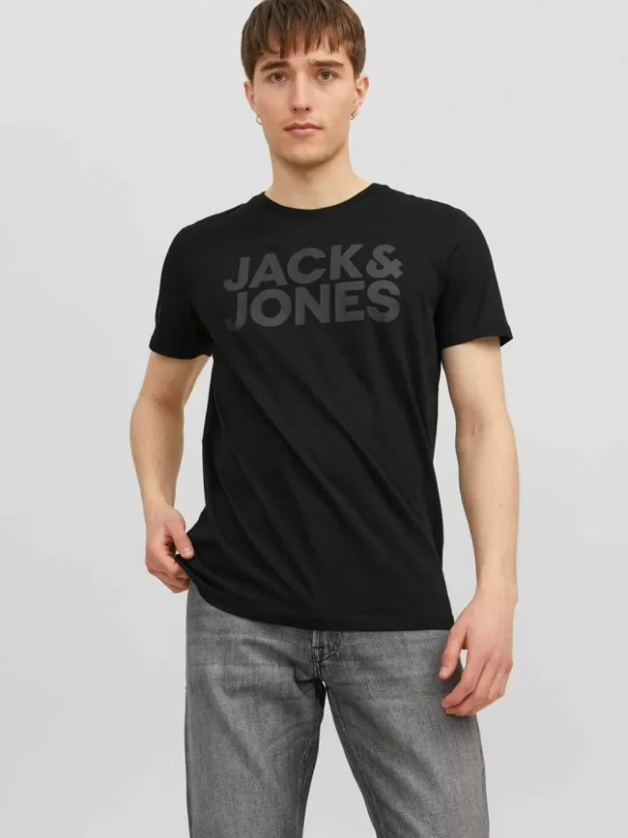 JACK & JONES T-shirts | Logo Round neck T-shirt