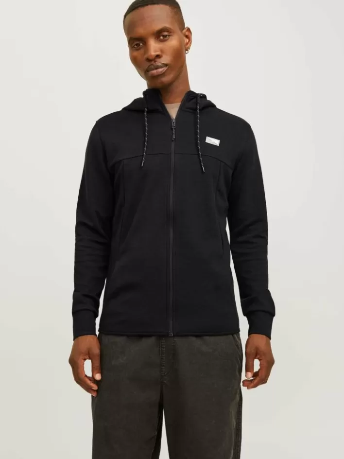JACK & JONES Sweatshirts | Logo Zip Hoodie