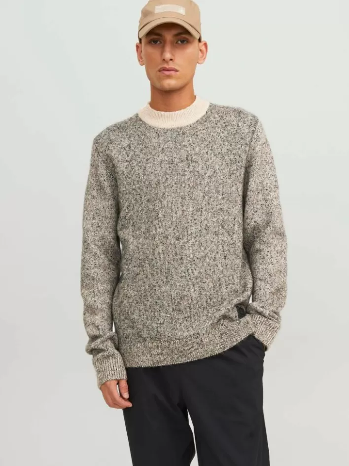 JACK & JONES Knitwear | Melange Knitted pullover
