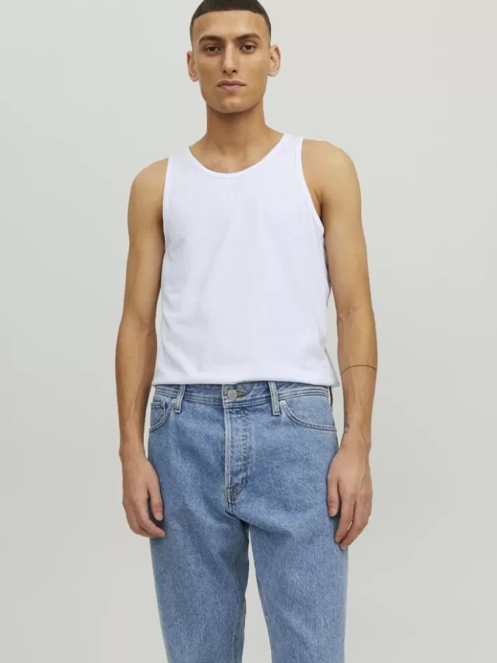 JACK & JONES T-shirts | Underwear | 2-pack Plain Round neck Tank top