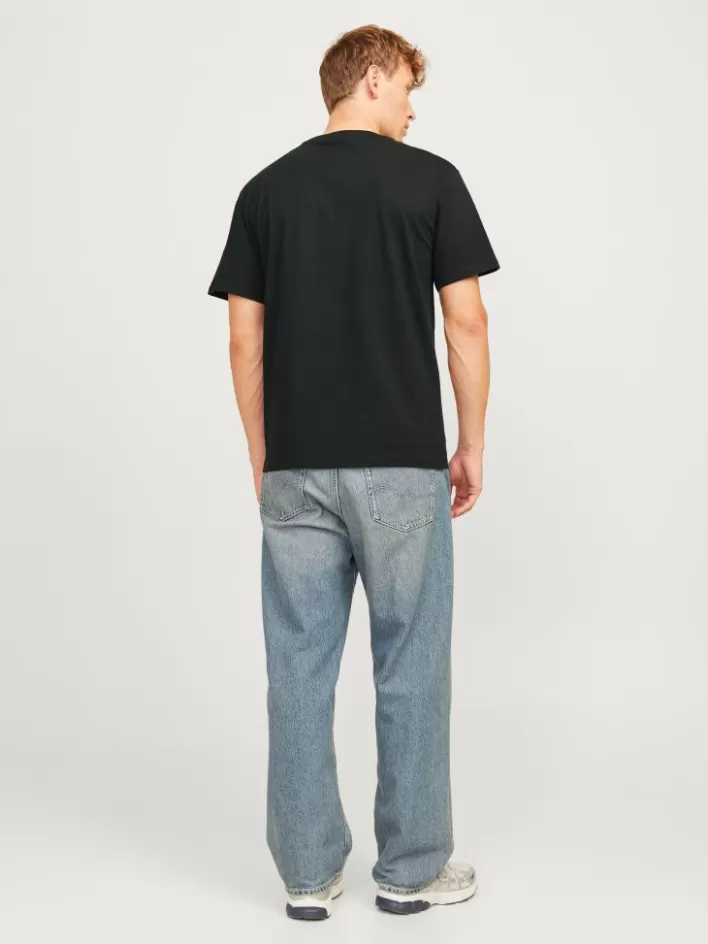 JACK & JONES T-shirts | Photo printed Crew neck T-shirt