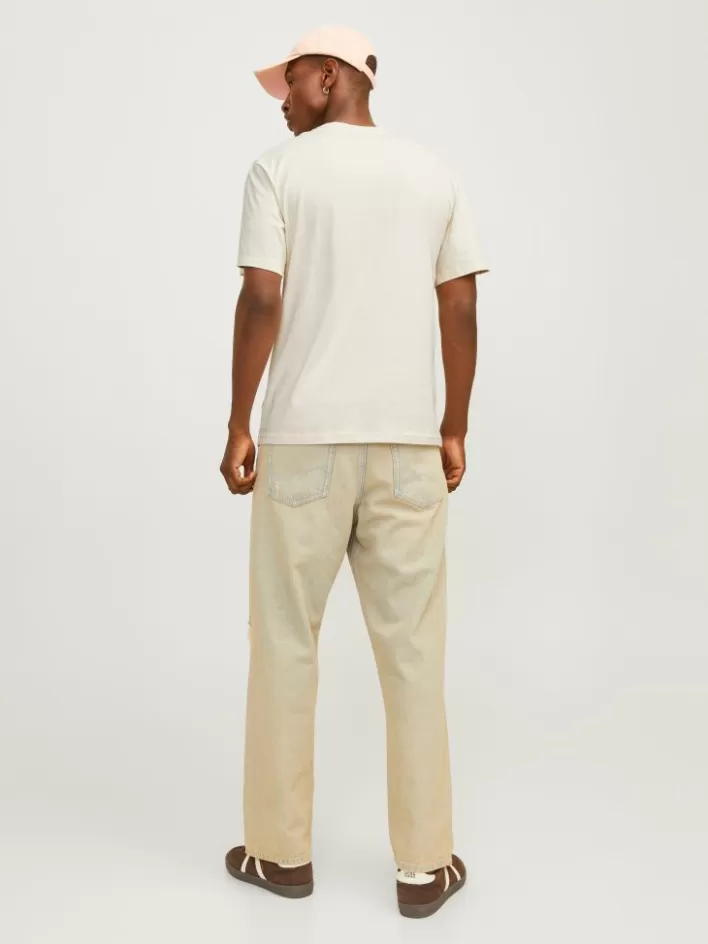JACK & JONES T-shirts | Photo printed Crew neck T-shirt
