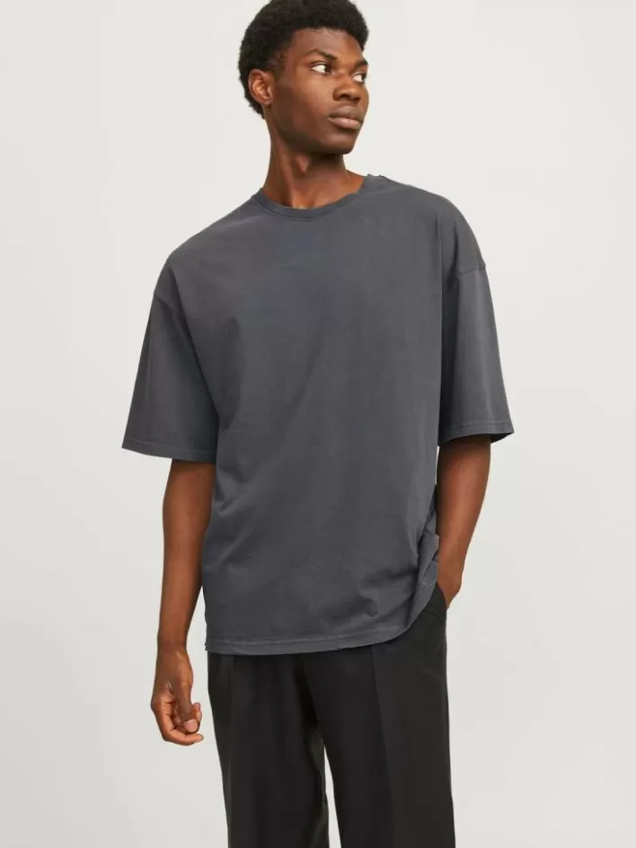 JACK & JONES T-shirts | Plain Crew neck T-shirt