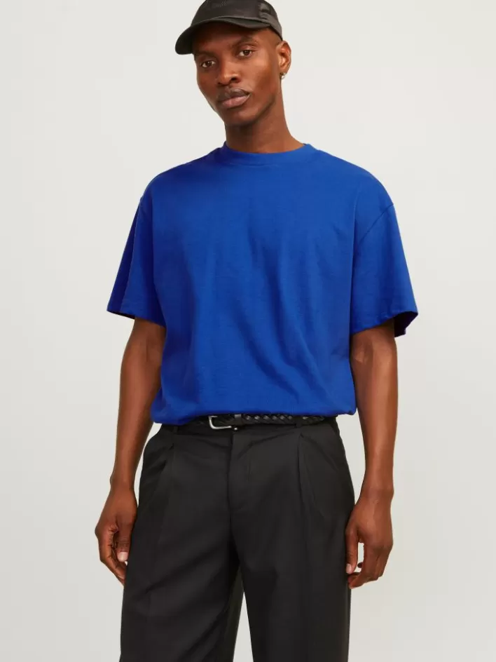 JACK & JONES T-shirts | Plain Crew neck T-shirt