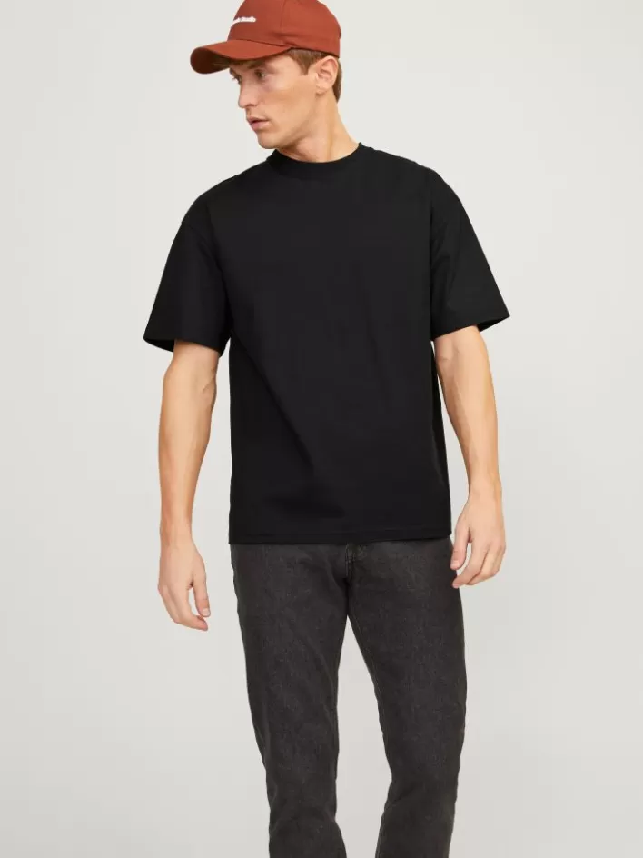 JACK & JONES T-shirts | Plain Crew neck T-shirt