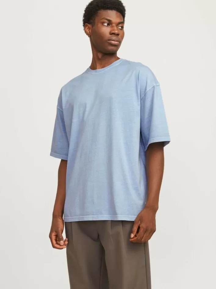 JACK & JONES T-shirts | Plain Crew neck T-shirt