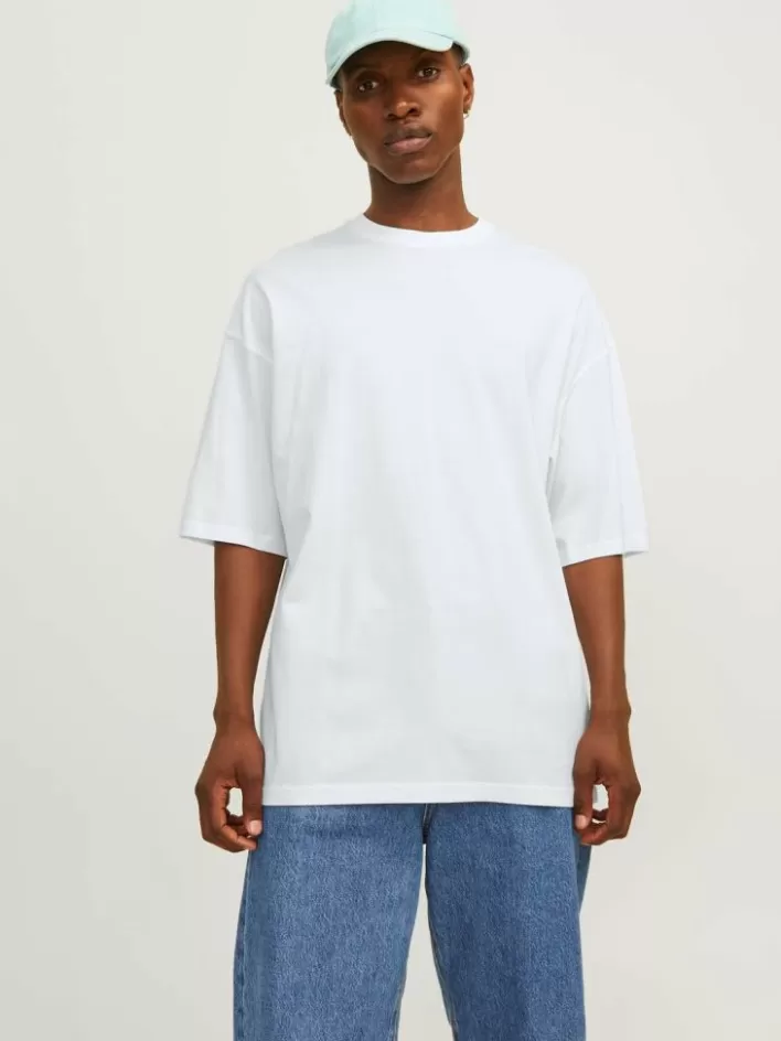 JACK & JONES T-shirts | Plain Crew neck T-shirt