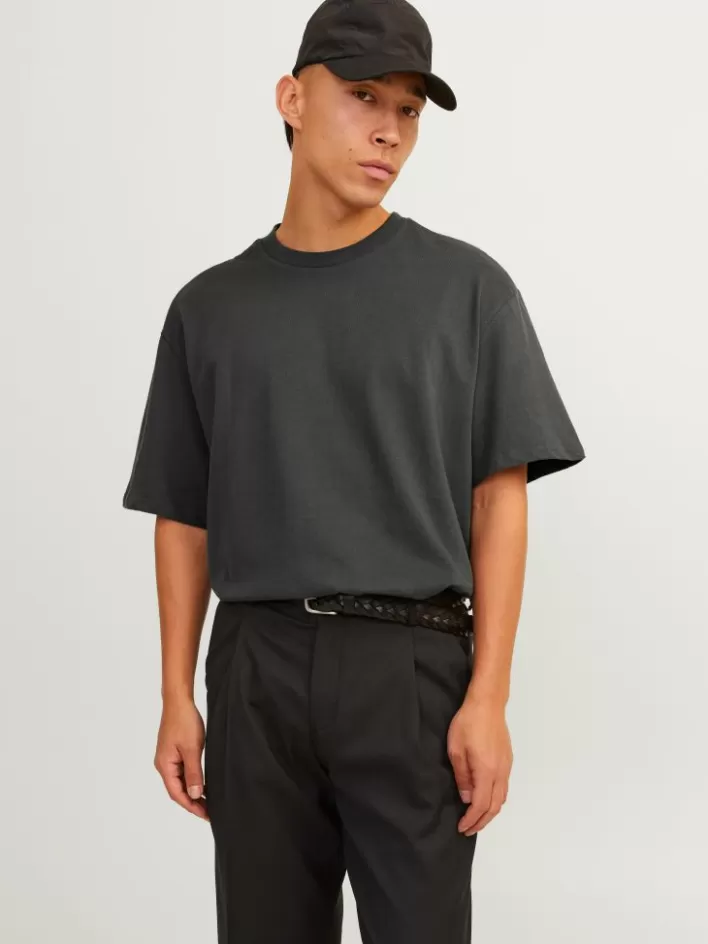 JACK & JONES T-shirts | Plain Crew neck T-shirt