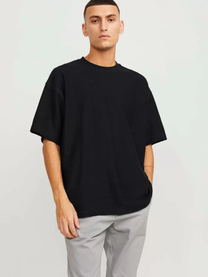 JACK & JONES T-shirts | Plain Crew neck T-shirt